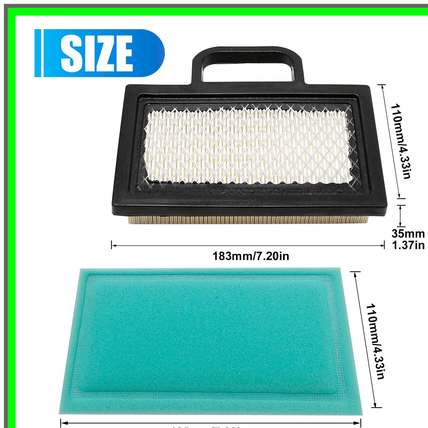 Efficient Air and Oil Filter Set for D130 X140 X165 Lawn Mowers