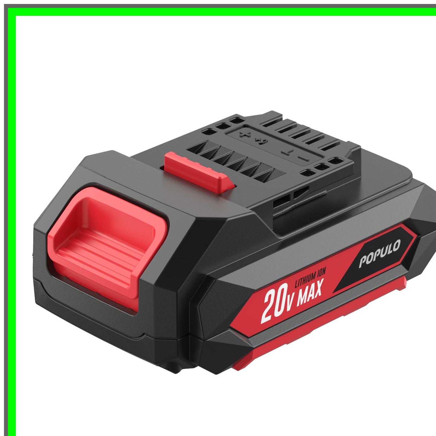 20V Max Lithium Ion 2.0Ah Battery Pack for Cordless Tools