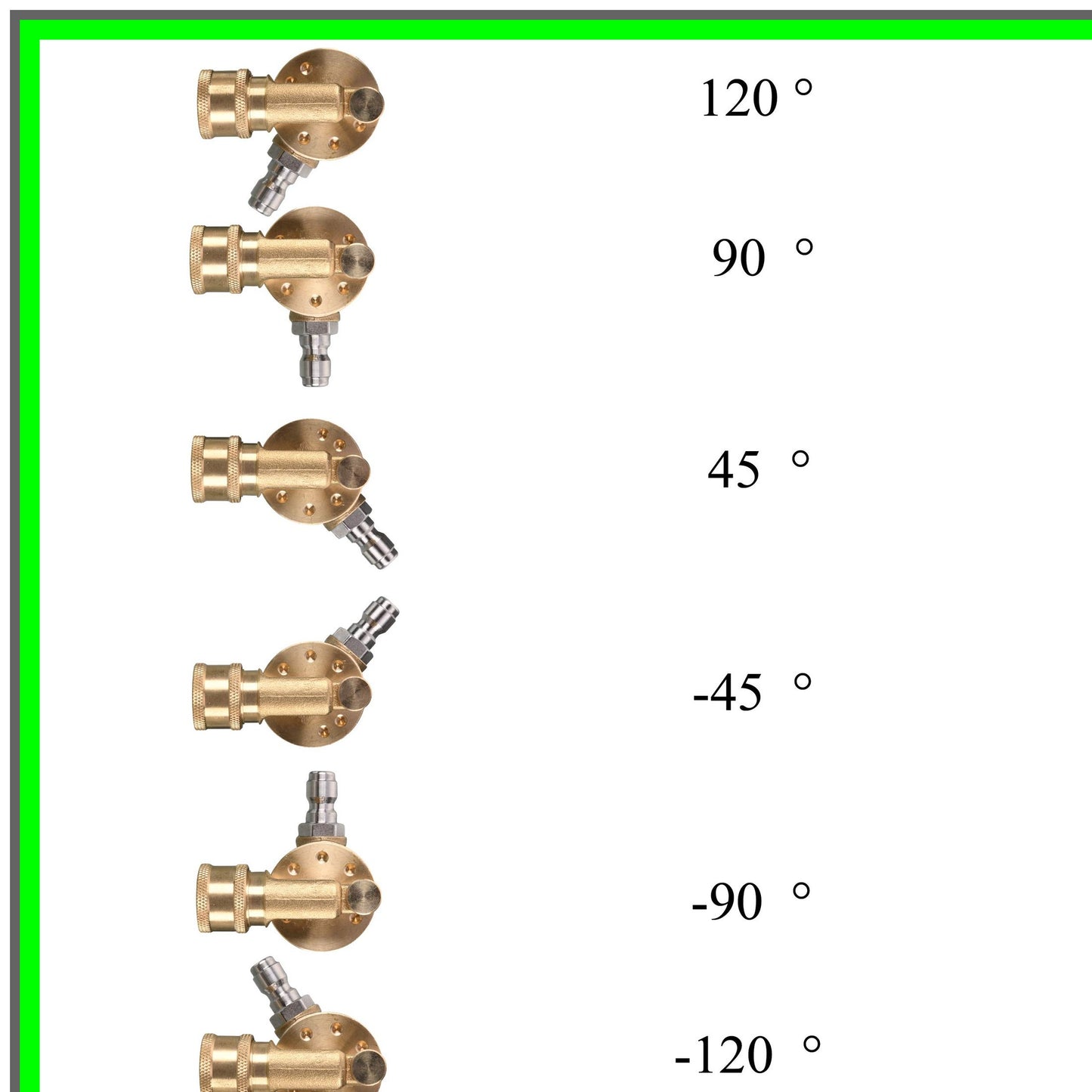 Versatile Pivoting Coupler for Pressure Washer Gutter Cleaning Attachments