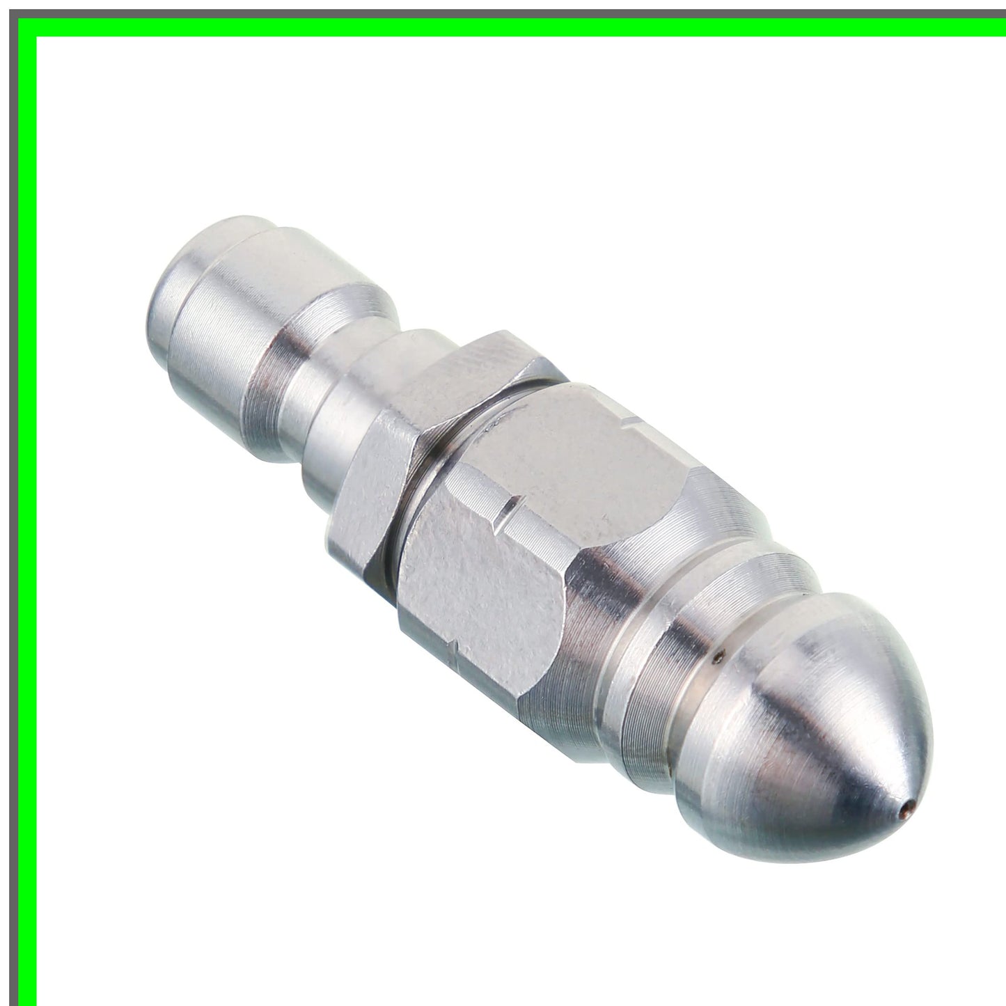 High-Pressure Sewer Jetter Nozzle for 1/4'' Quick Connect Hose