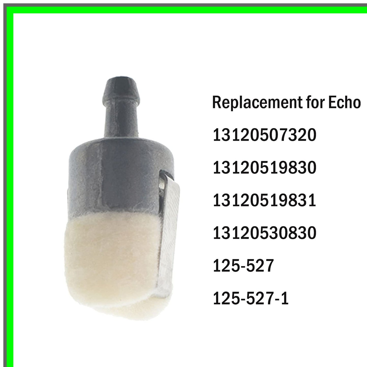 25-Pack Fuel Filter Replacement for String Trimmers and Backpack Blowers