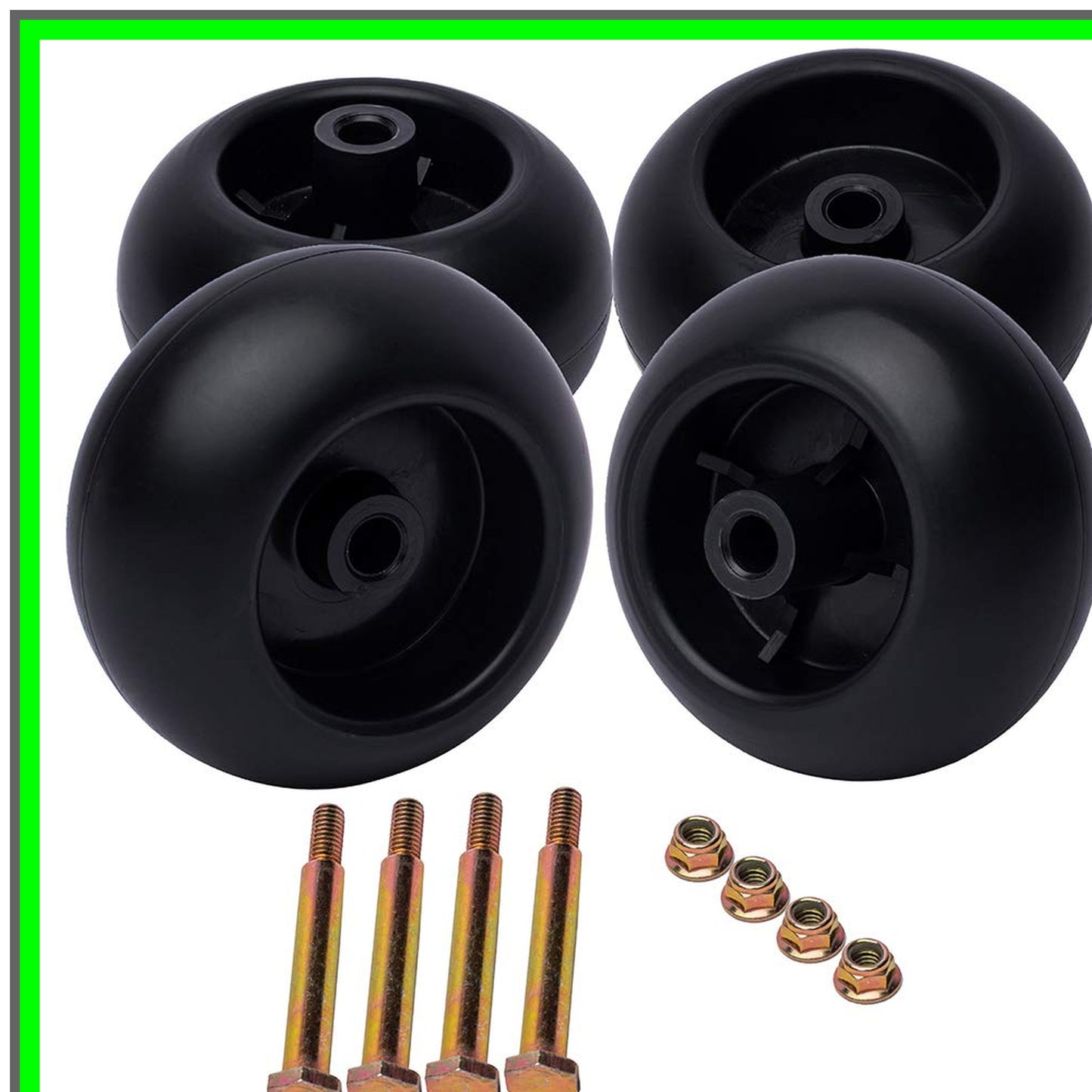 Lawn Mower Deck Wheel Replacement Set for Cub Cadet RZT50 RZT54 LT1050