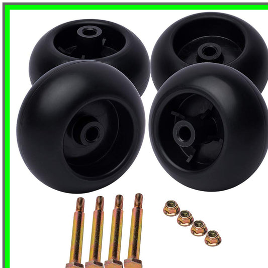 Lawn Mower Deck Wheel Replacement Set for Cub Cadet RZT50 RZT54 LT1050