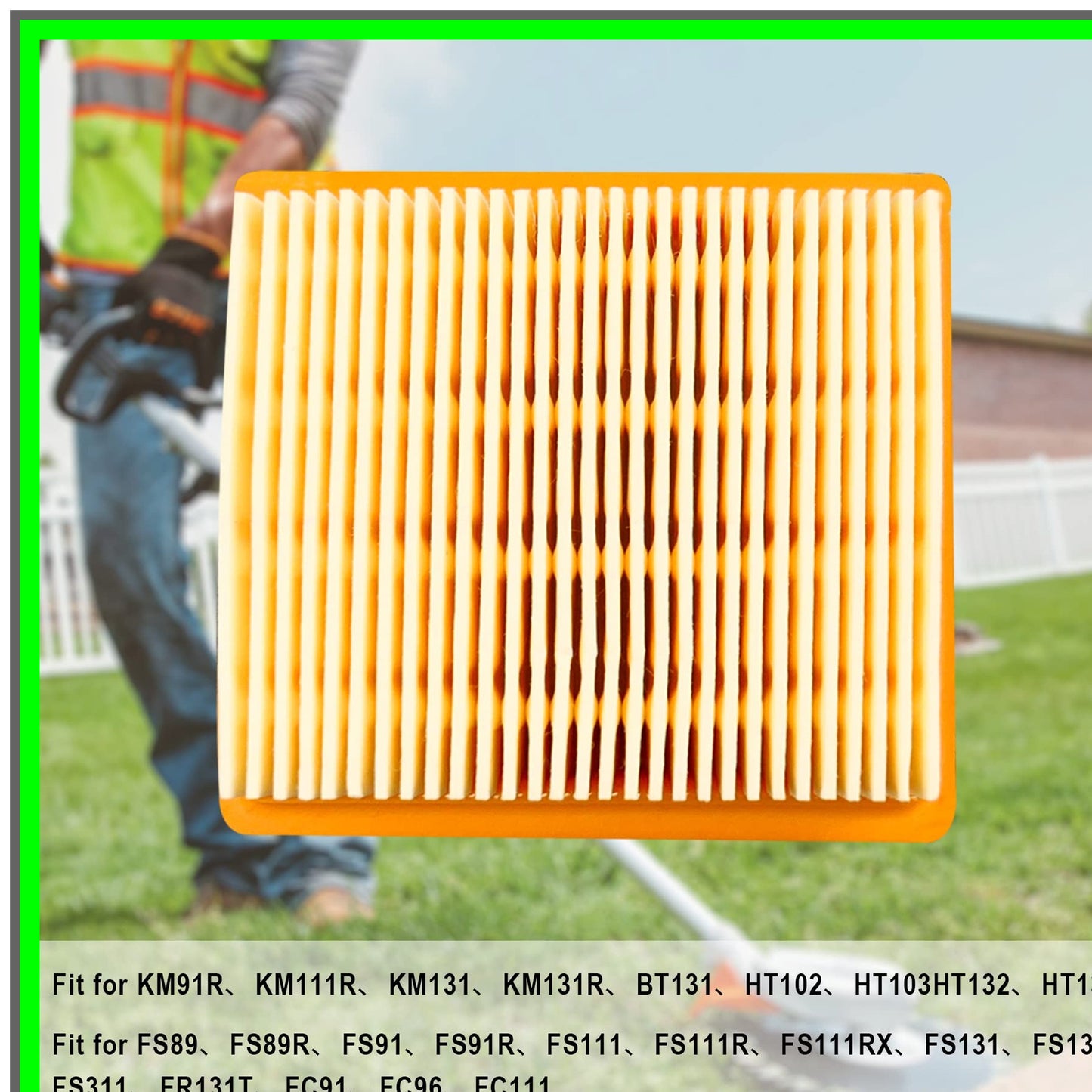 5-Pack Replacement Filters for Stihl KM Series Trimmers and Mowers