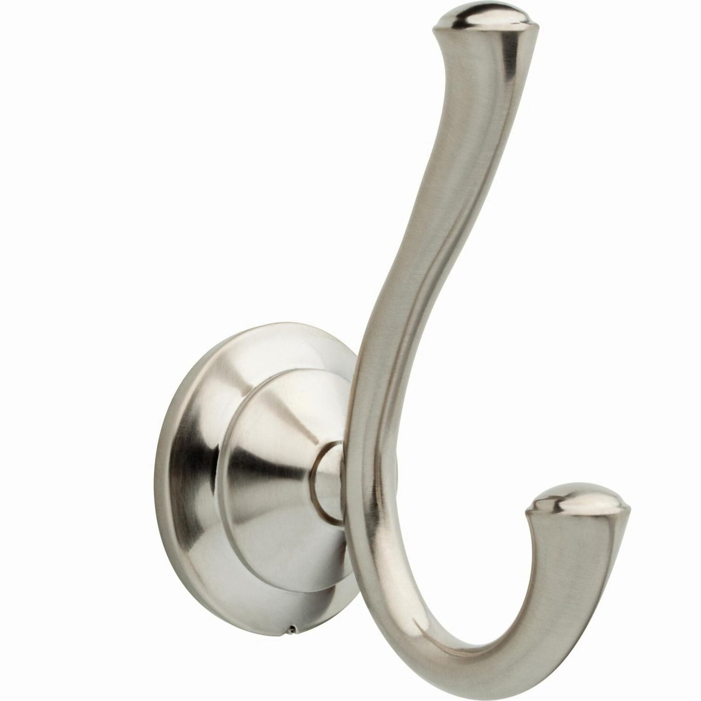 Double Towel Hook in Brilliance Stainless Steel
