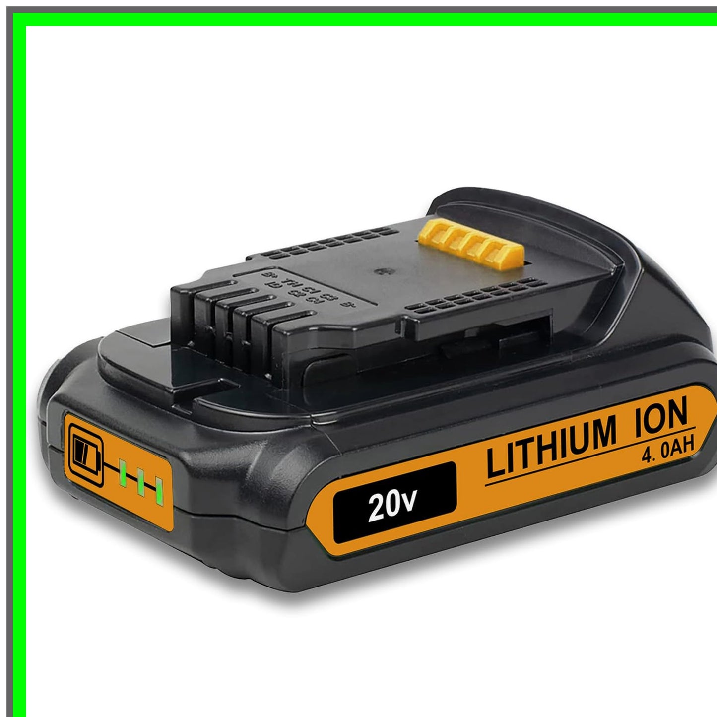 20V 4.0Ah Battery Replacement for Cordless Power Tools DCB203 DCB201 DCBP034
