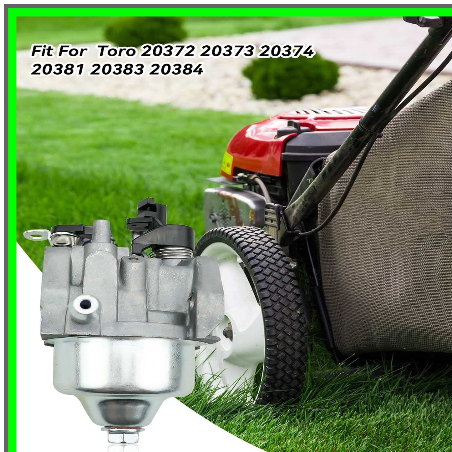Toro Carburetor Replacement for 159cc OHV Engine Models 20372-20384