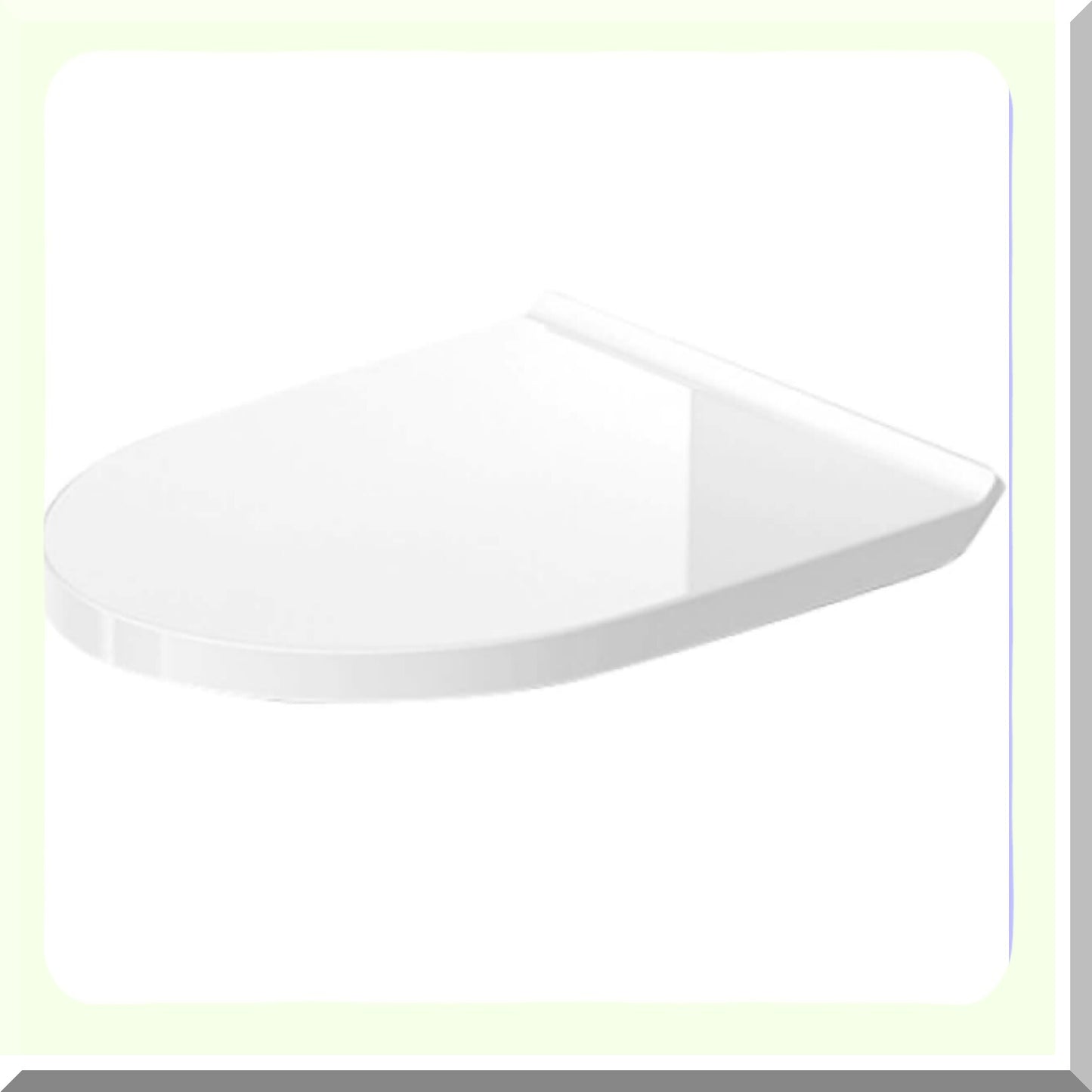 002529 Tet Bidet Seat, White, Elongated