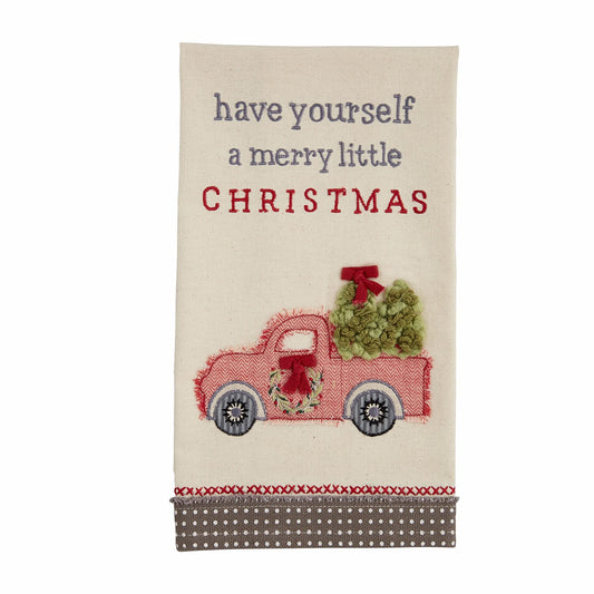 Farmhouse Towel Truck 26" x 18"