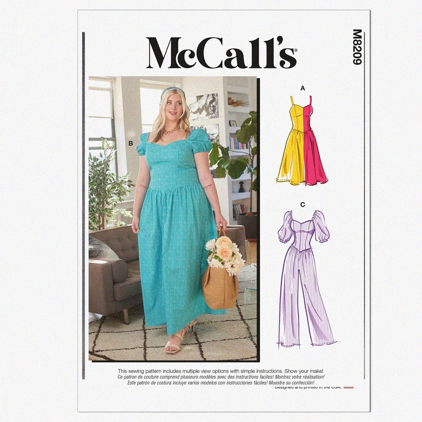 Misses' Dress and Jumpsuit Sewing Pattern Kit