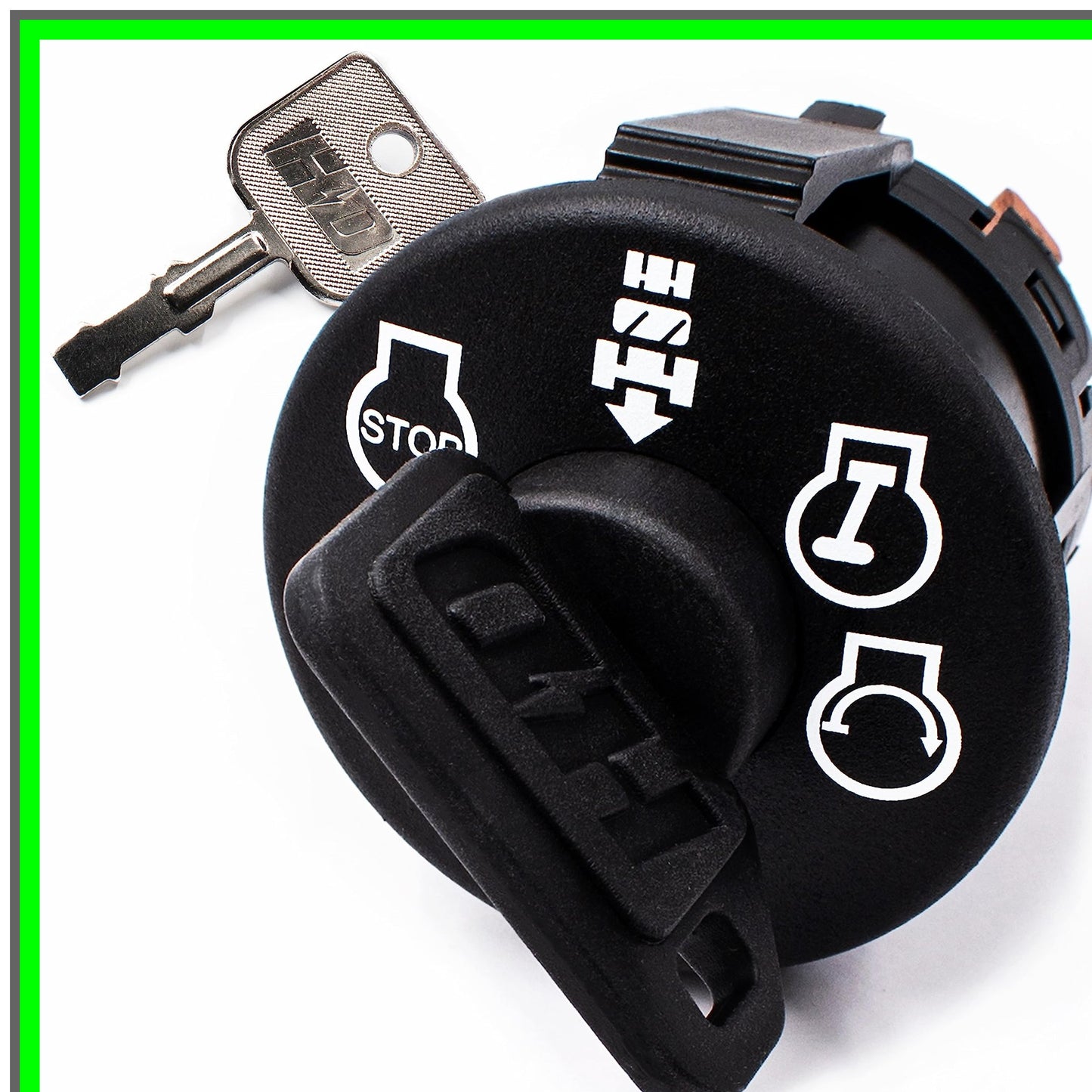 Lawn Mower Ignition Key Umbrella Protector with 2 Keys and Free Ciner