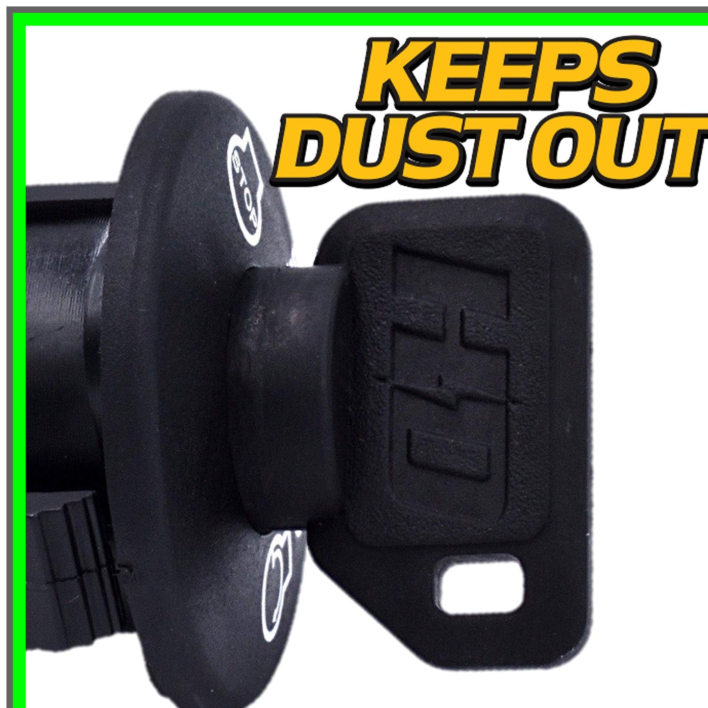 Lawn Mower Ignition Key Umbrella Protector with 2 Keys and Free Ciner