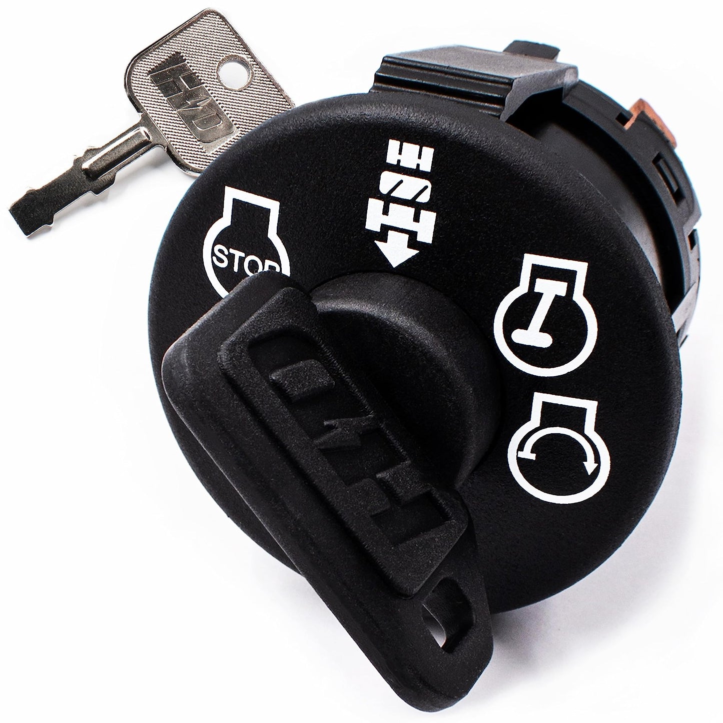 Lawn Mower Ignition Key Umbrella Protector with 2 Keys and Free Ciner