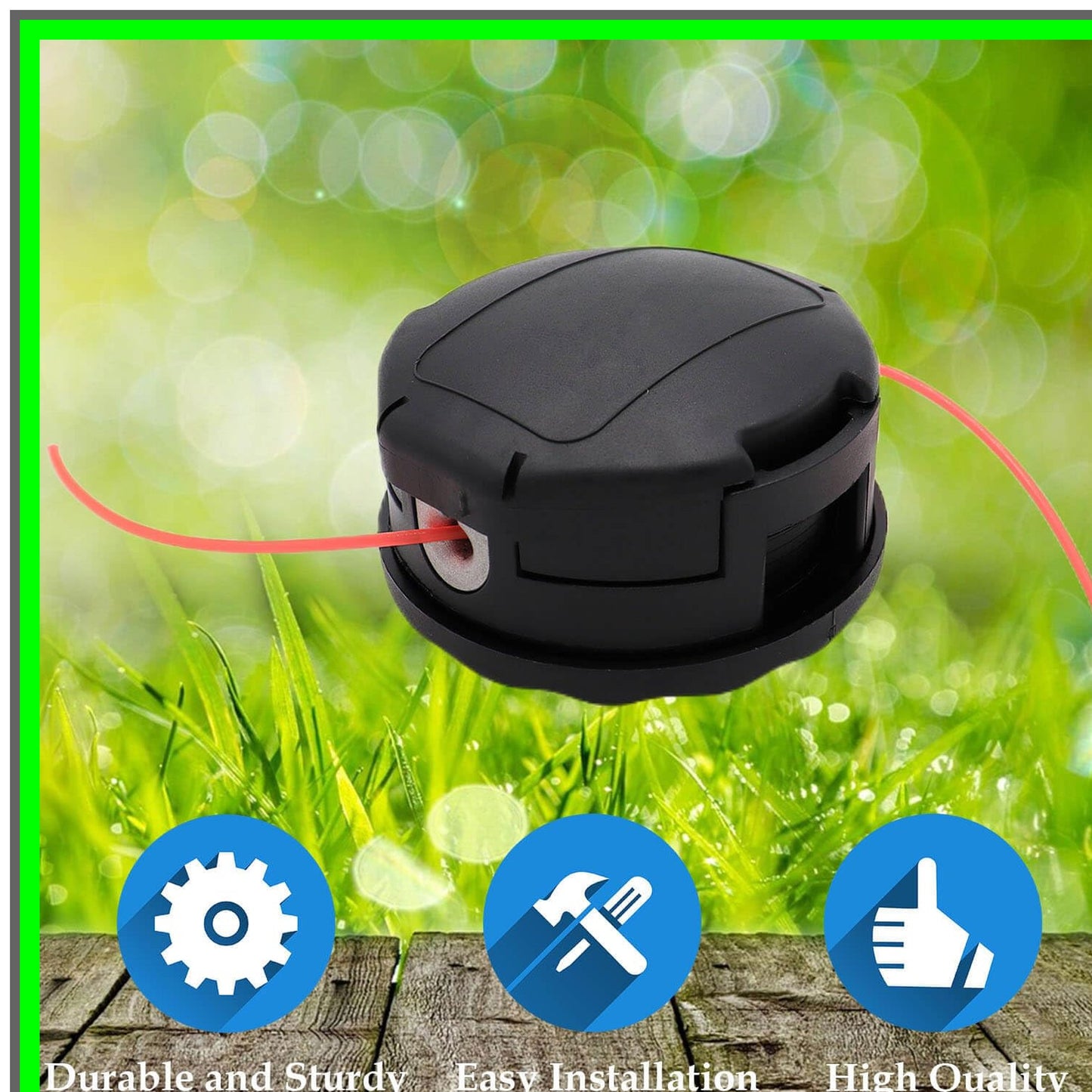 Universal Trimmer Head Replacement Set for Speed Feed Models 5 Pack