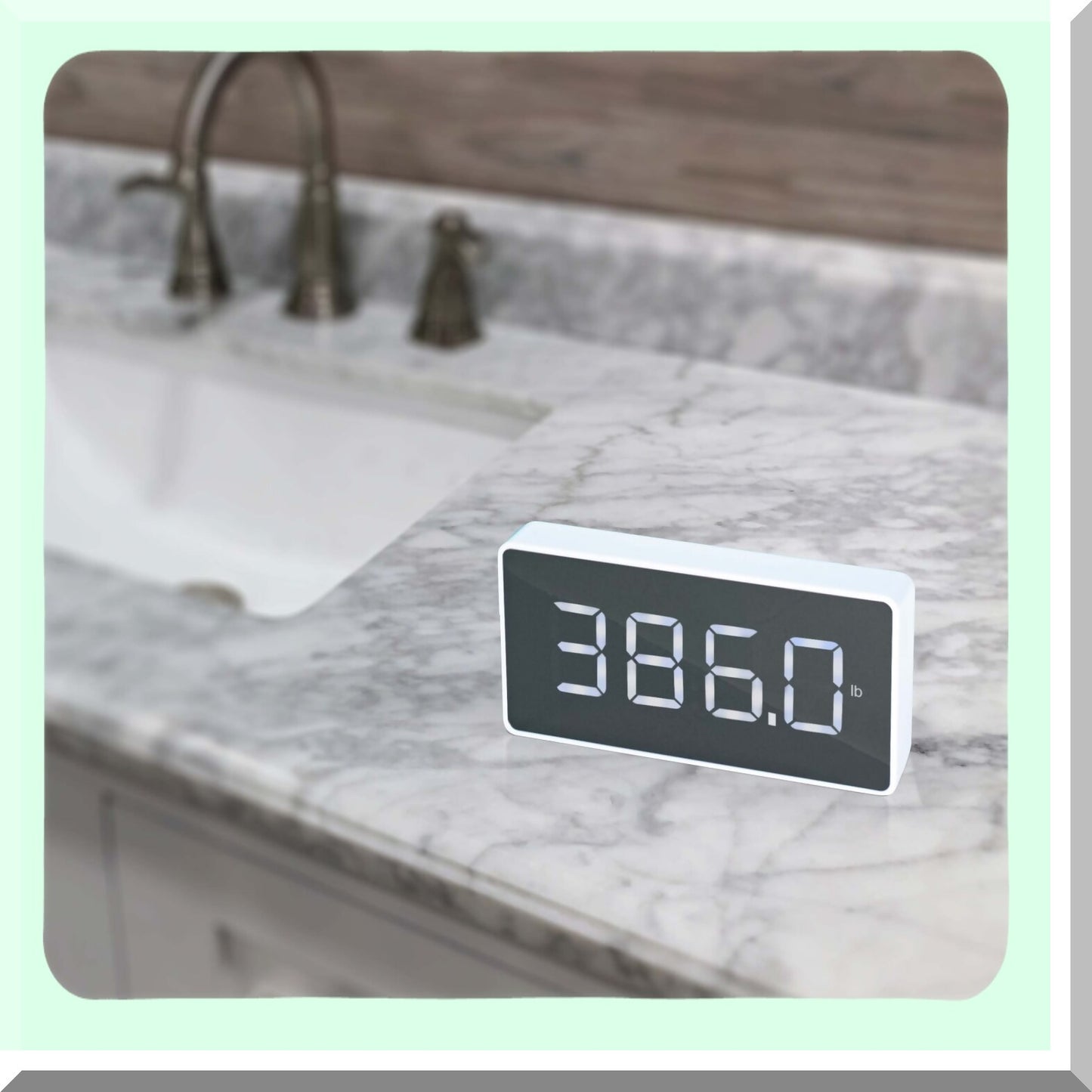 Wireless Display Scale, Multicolor, 616lb Capacity