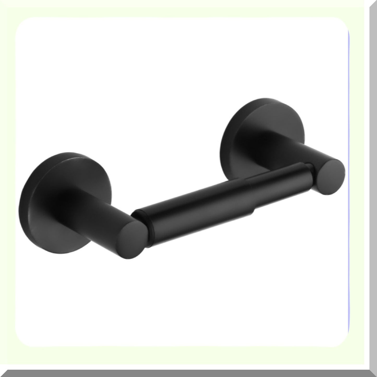 Tet Paper Holder Wall Mount Black