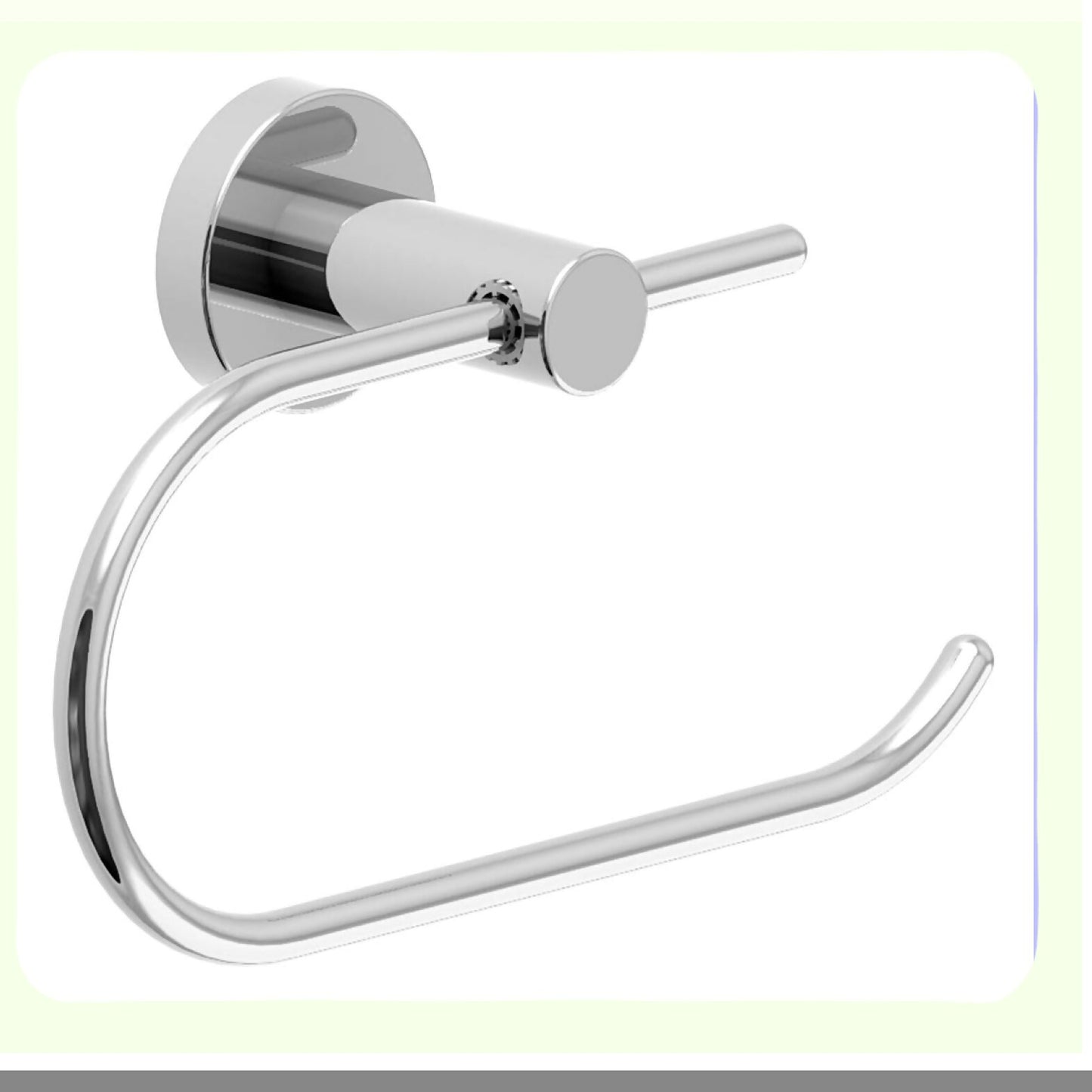 Dia Wall-Mounted Toilet Paper Holder Polished Chrome