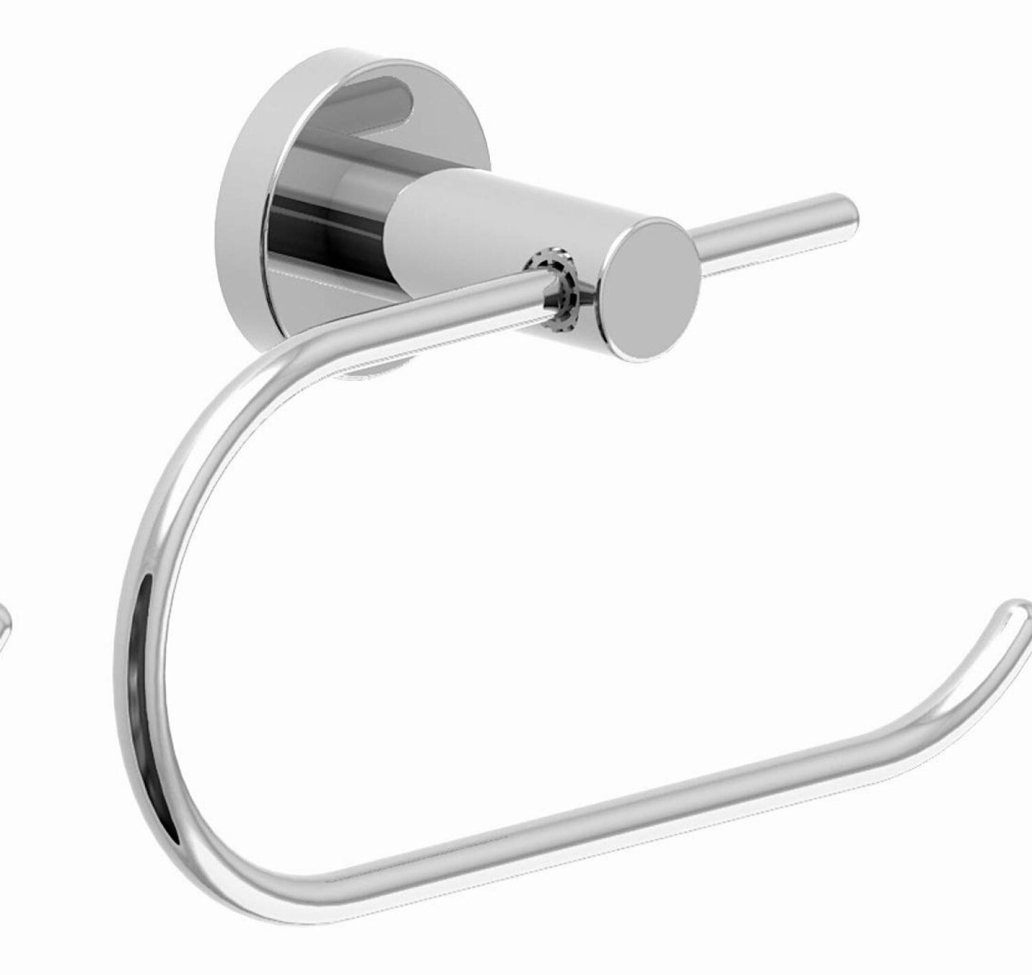 Dia Wall-Mounted Toilet Paper Holder Polished Chrome