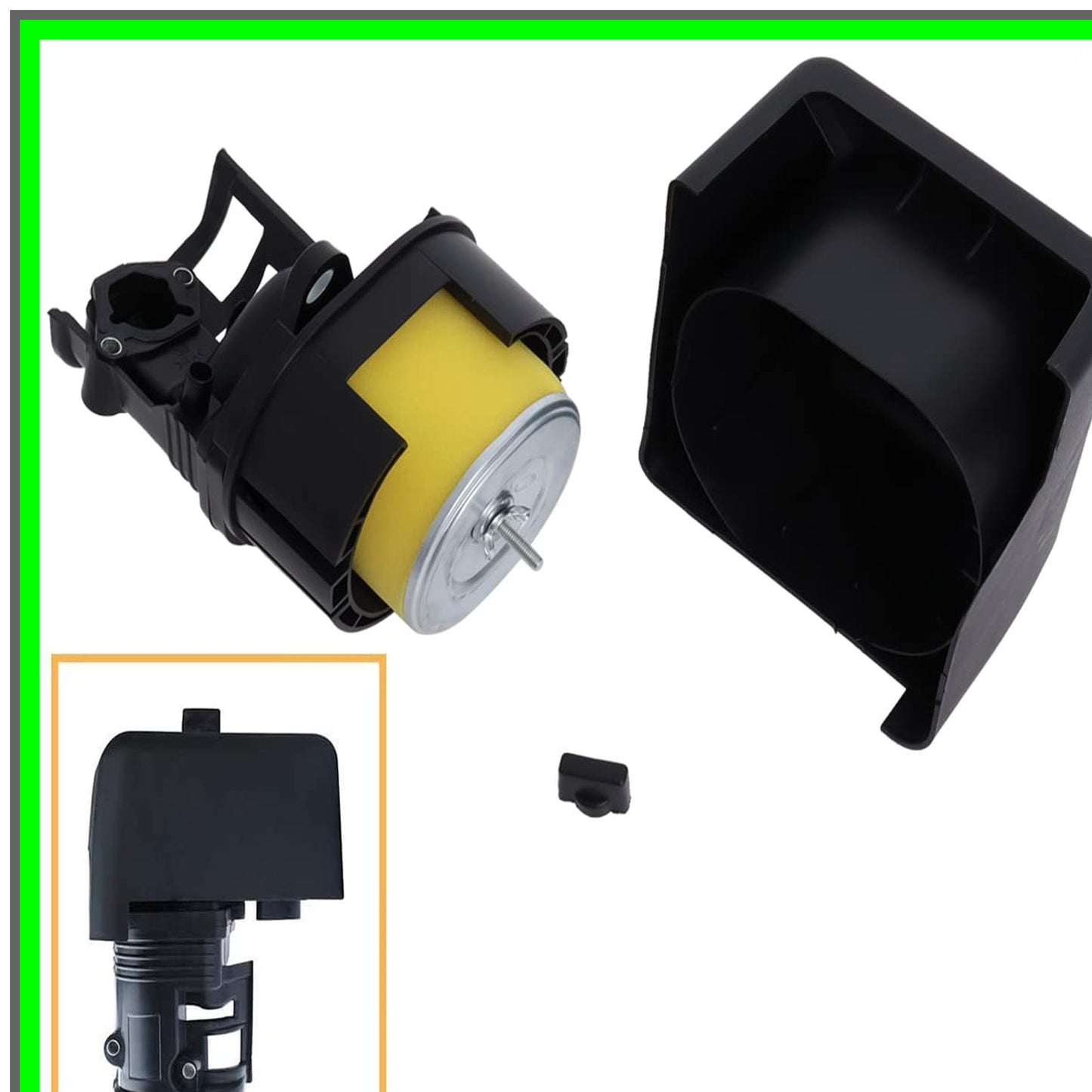 GX240 Air Filter Housing Cleaner for Honda Generators and Mowers