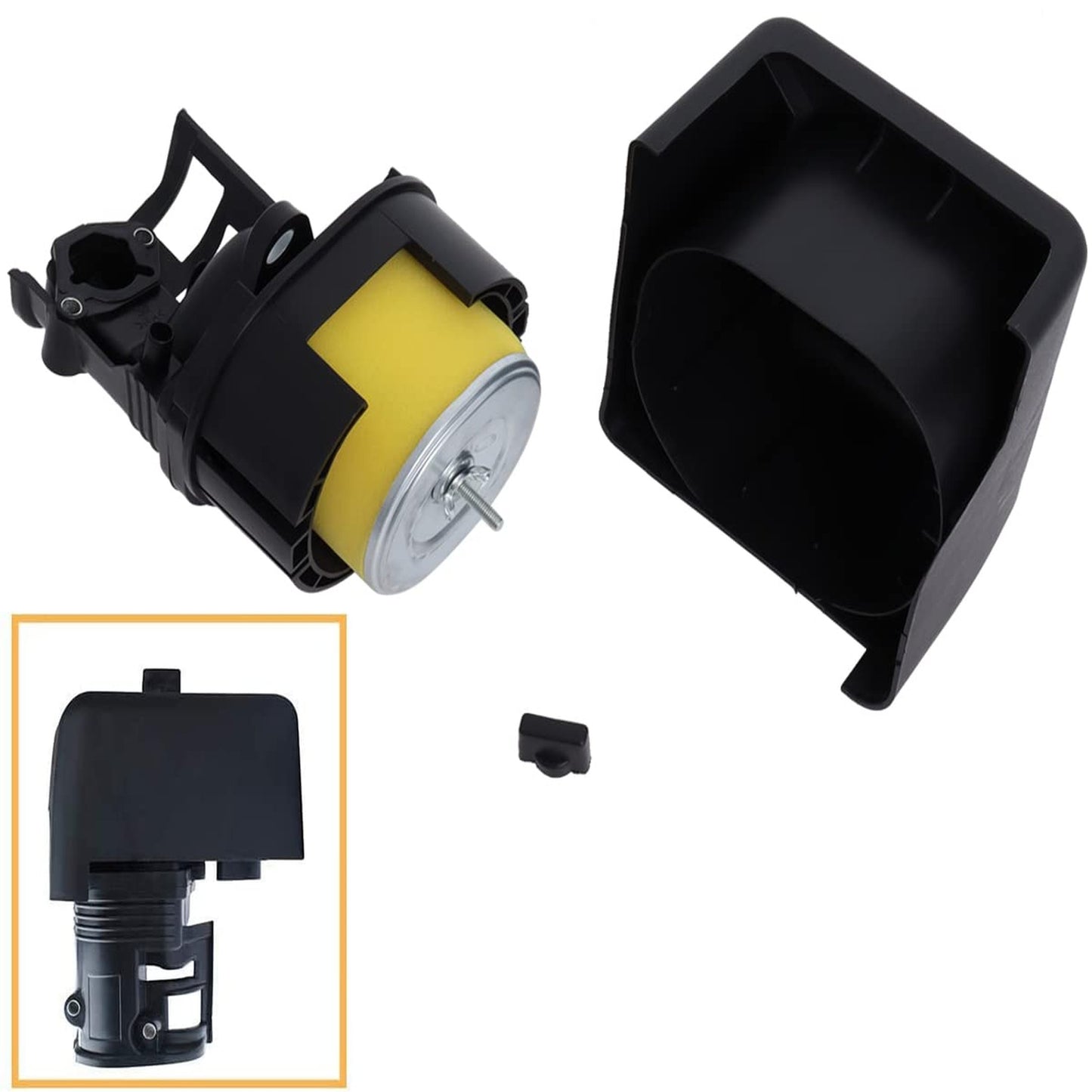 GX240 Air Filter Housing Cleaner for Honda Generators and Mowers