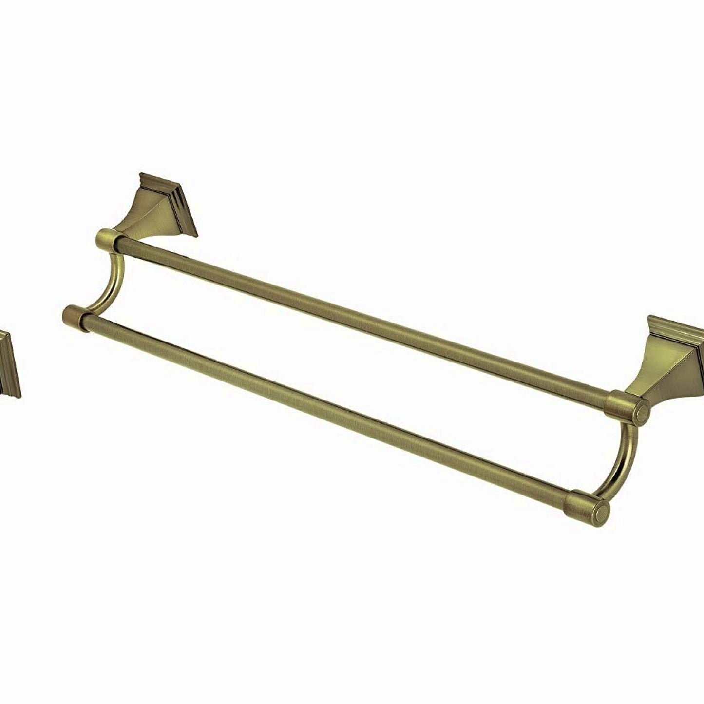 Dual Towel Bar 24" Antique