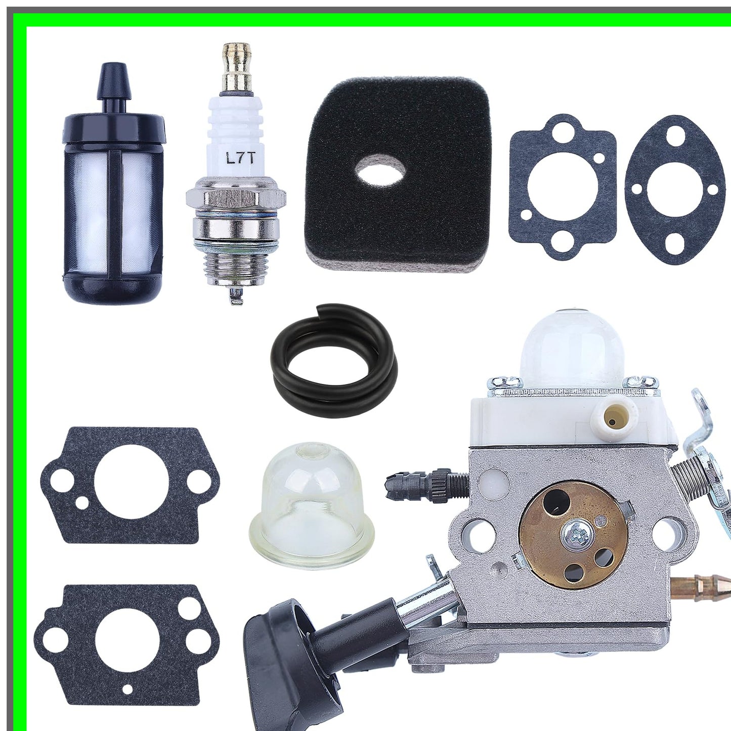STIHL BG86 Carburetor Replacement Kit with Air Filter and Fuel Line