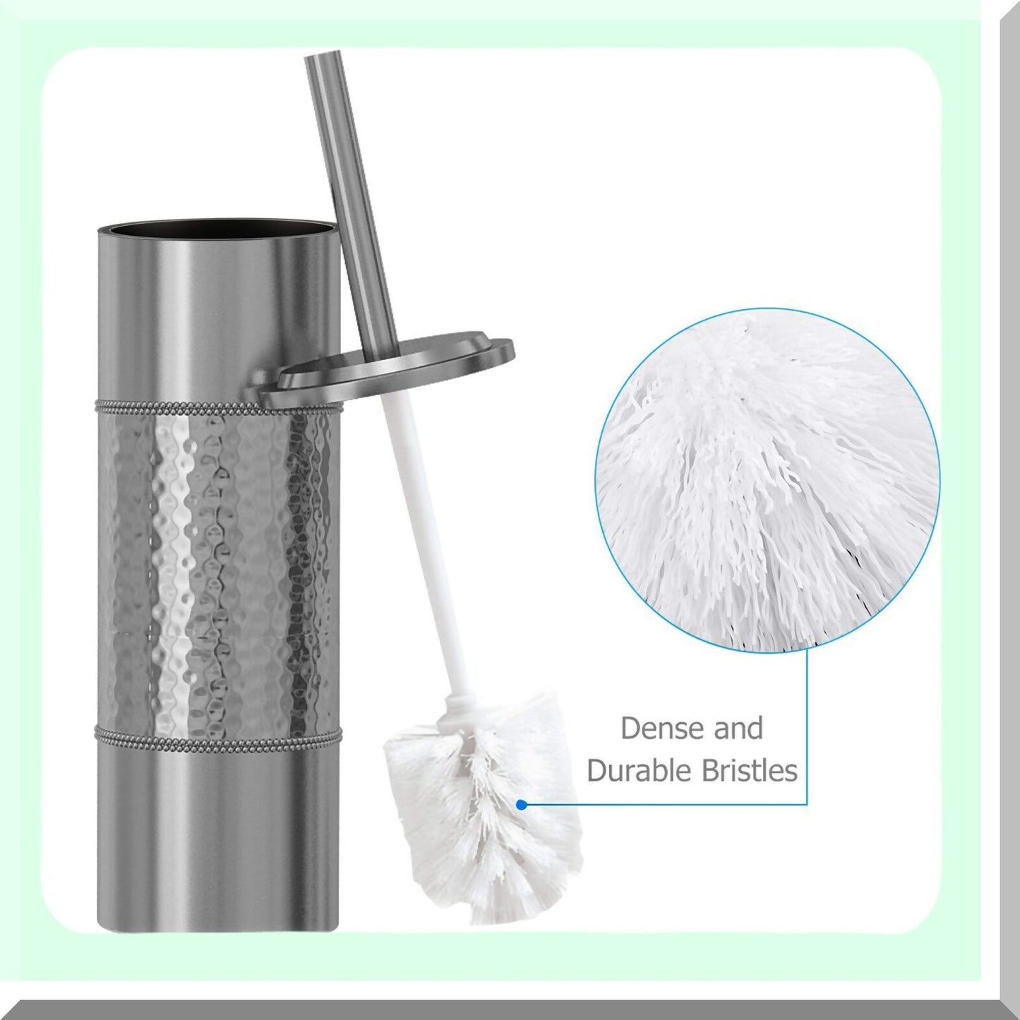 Stainless Steel Tet Brush with Metal Case