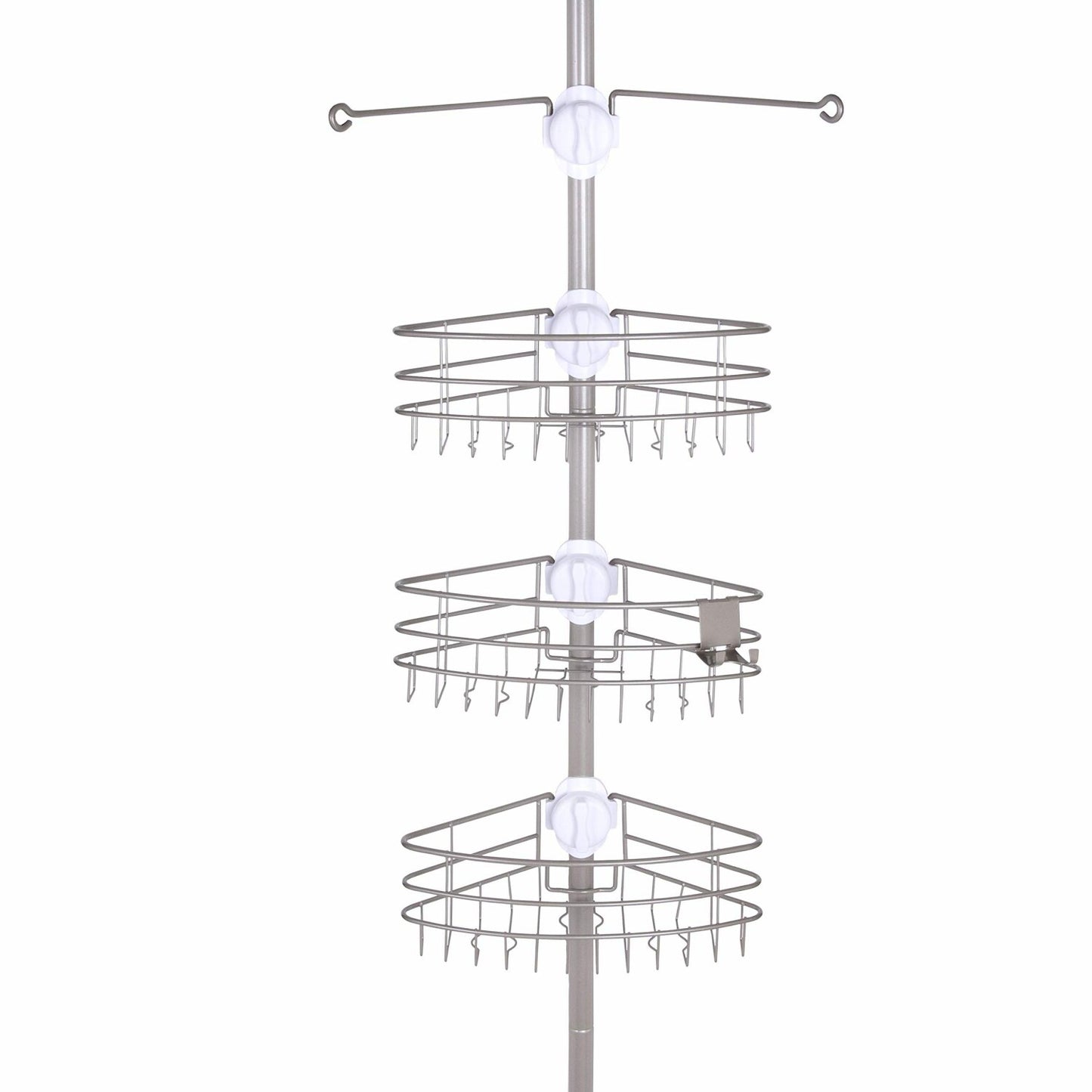 Adjustable Corner Shower Caddy with 3 Shelves