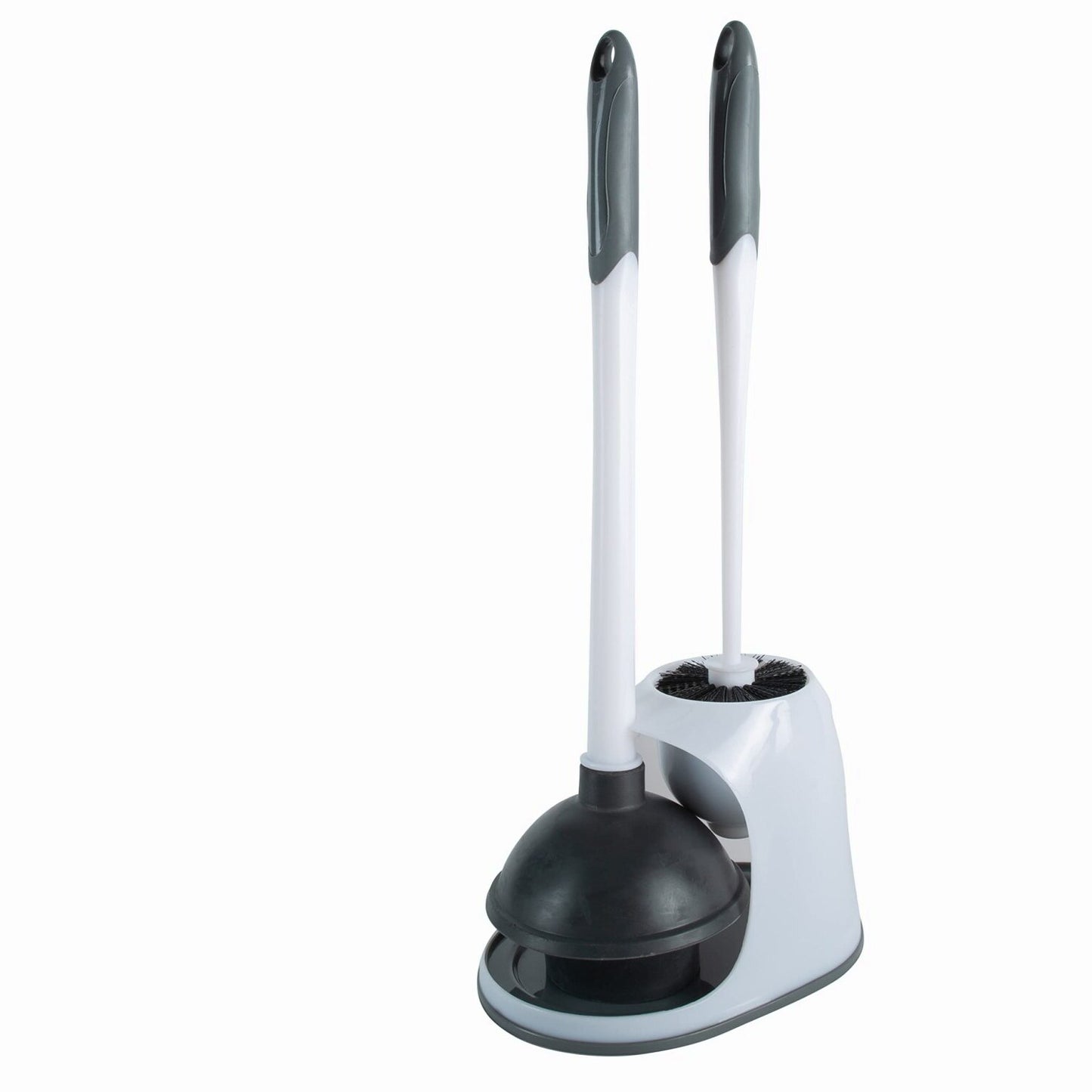 2-in-1 Bathroom Bowl Brush and Plunger Set