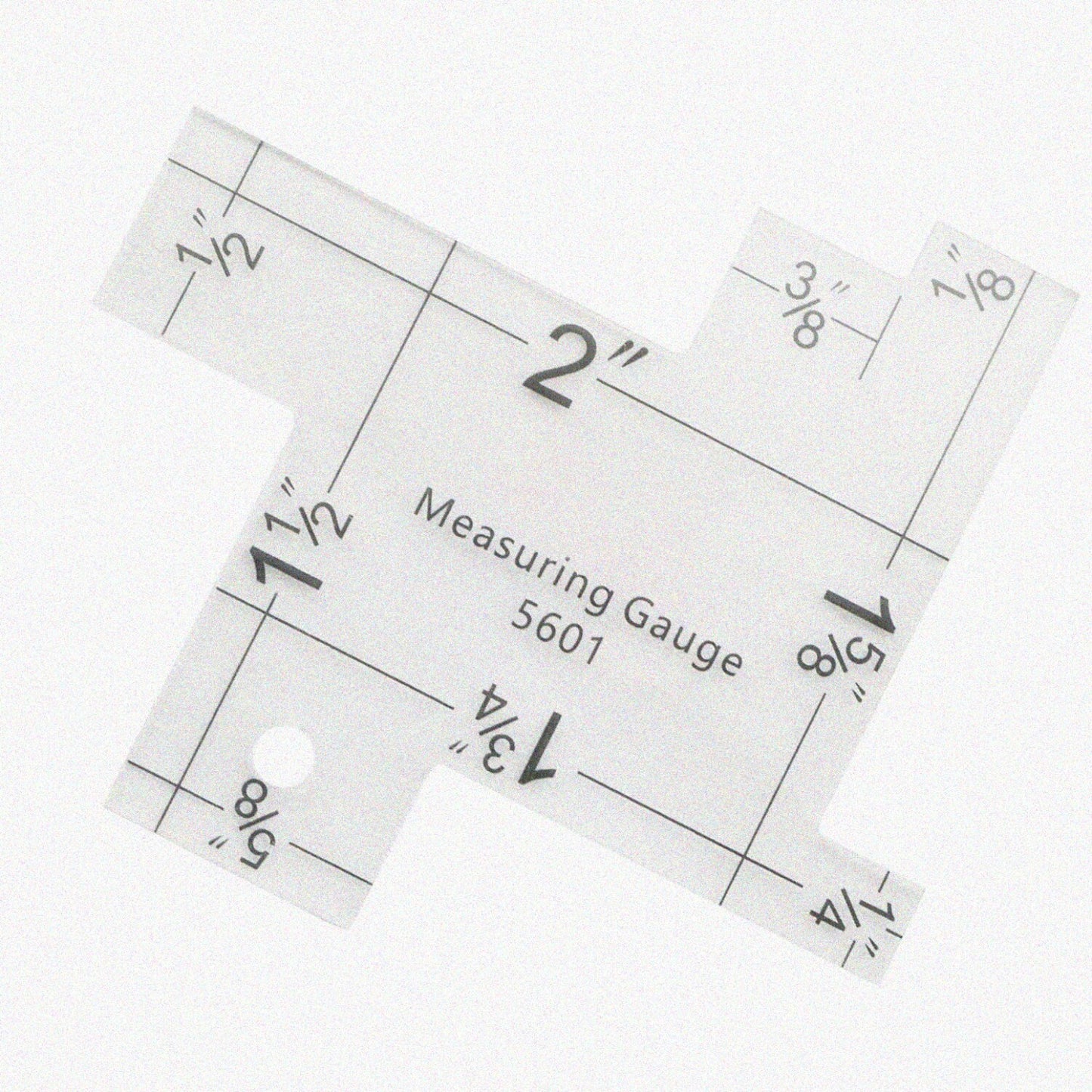 Mini Acrylic Sewing Measuring Gauge 2.2 Inch