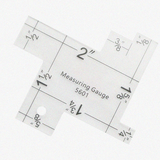 Mini Acrylic Sewing Measuring Gauge 2.2 Inch