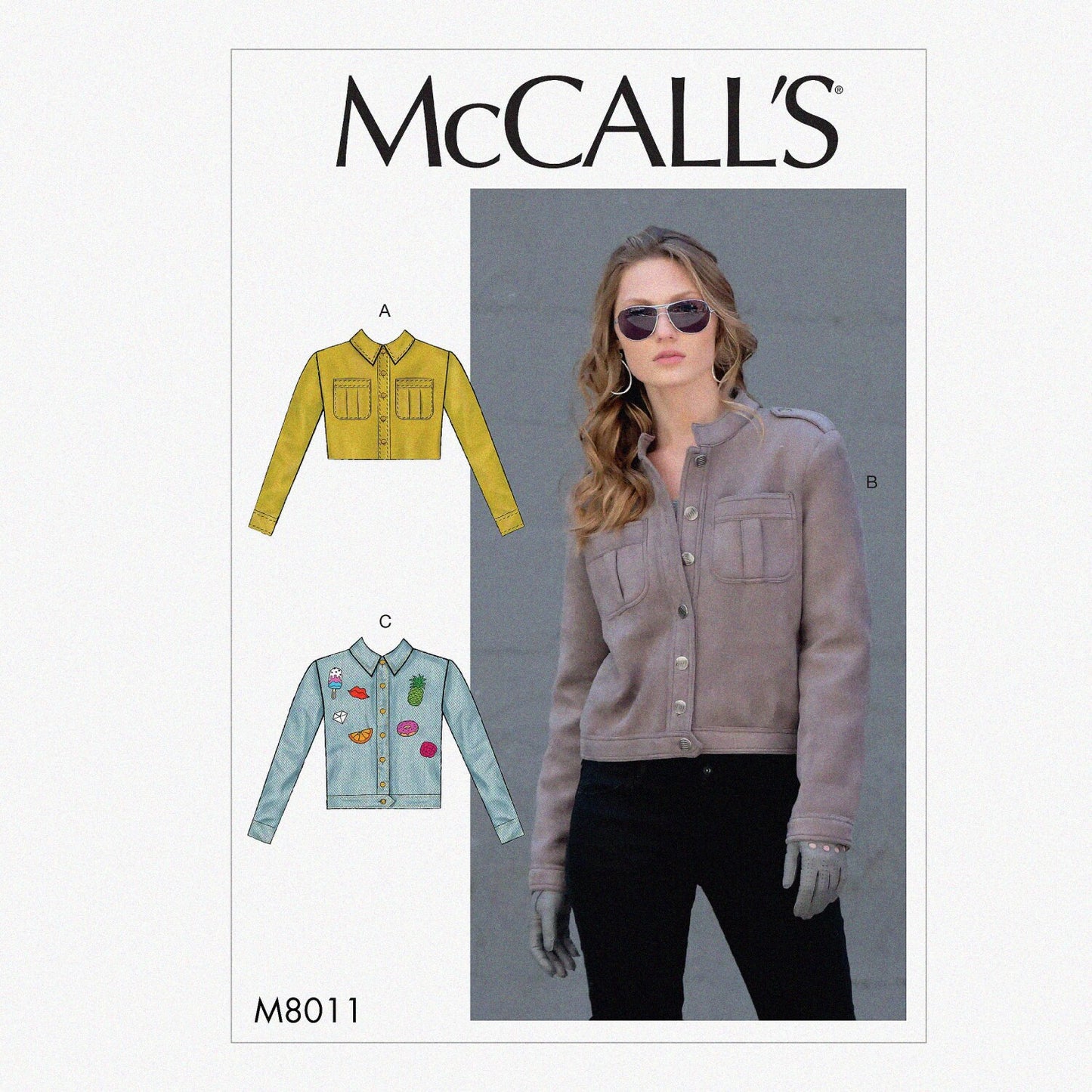 Women's Button-Up Jacket Sewing Patterns, Sizes 4-14