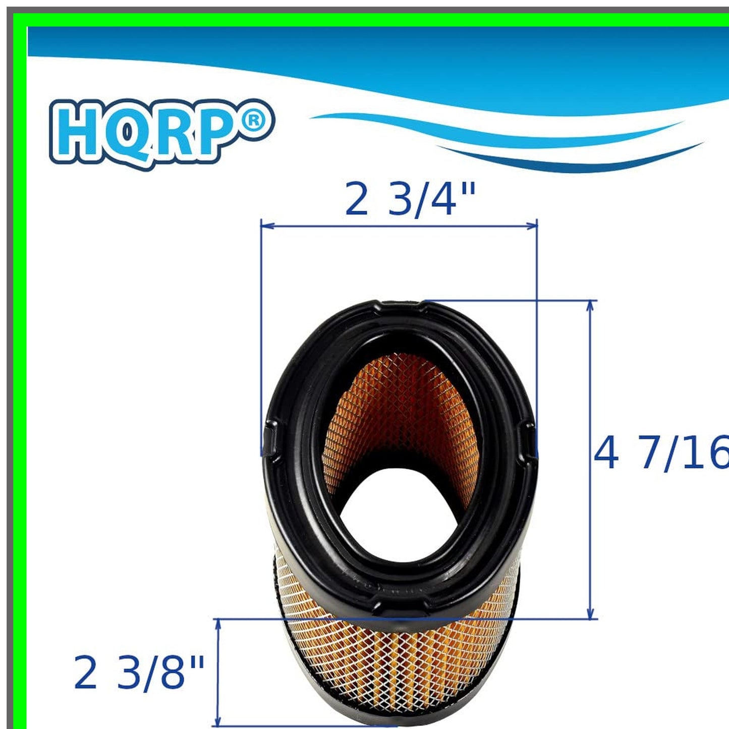 Generator Filter for DeVilbiss, Generac, Coleman, Tecumseh Engines