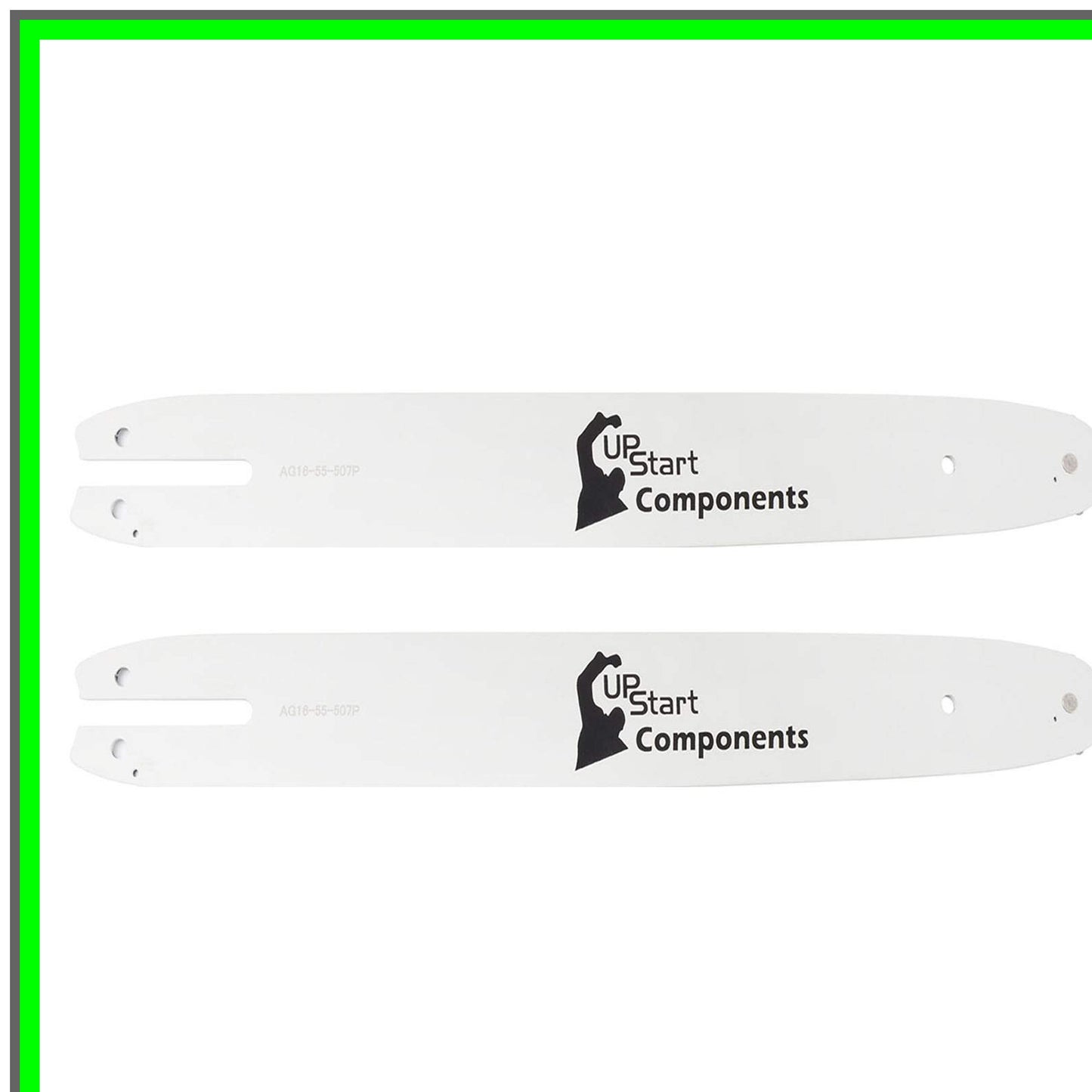 Dual 16-Inch Chainsaw Guide Bar Set for Stihl MS 170, 3/8" Pitch