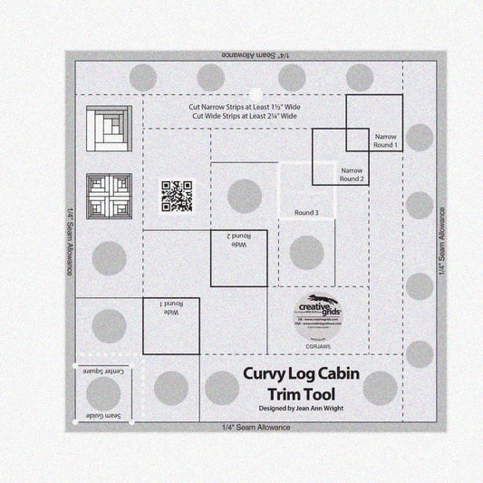 Curvy Log Cabin Trim Tool 8in