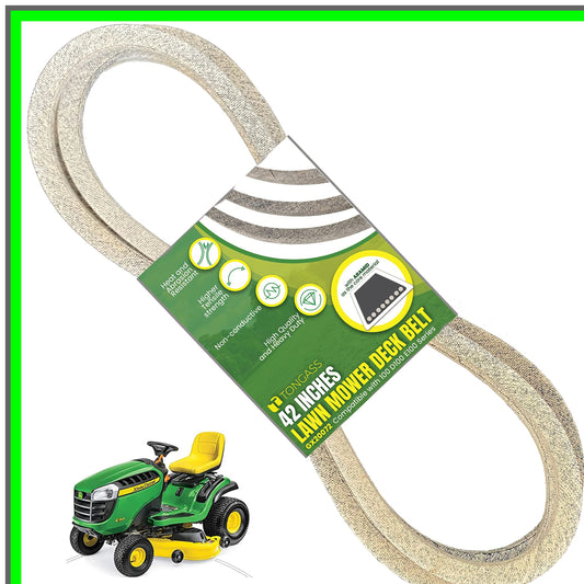 42" Heavy-Duty Lawn Mower Deck Drive Belt Replacement for GX20072 Series