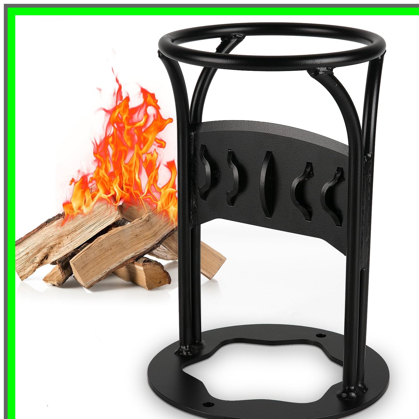 Effortless Wood Splitter Tool for Safe Indoor and Outdoor Firewood Preparation