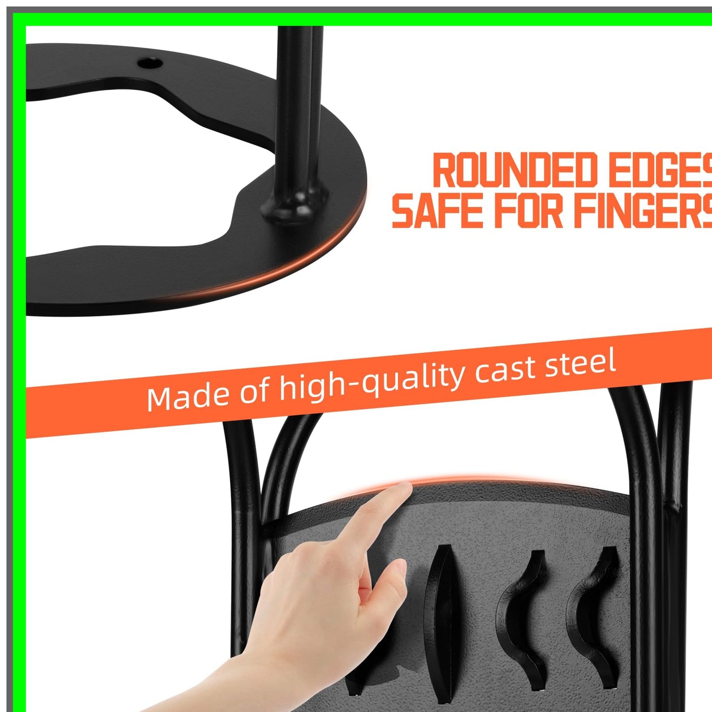 Effortless Wood Splitter Tool for Safe Indoor and Outdoor Firewood Preparation