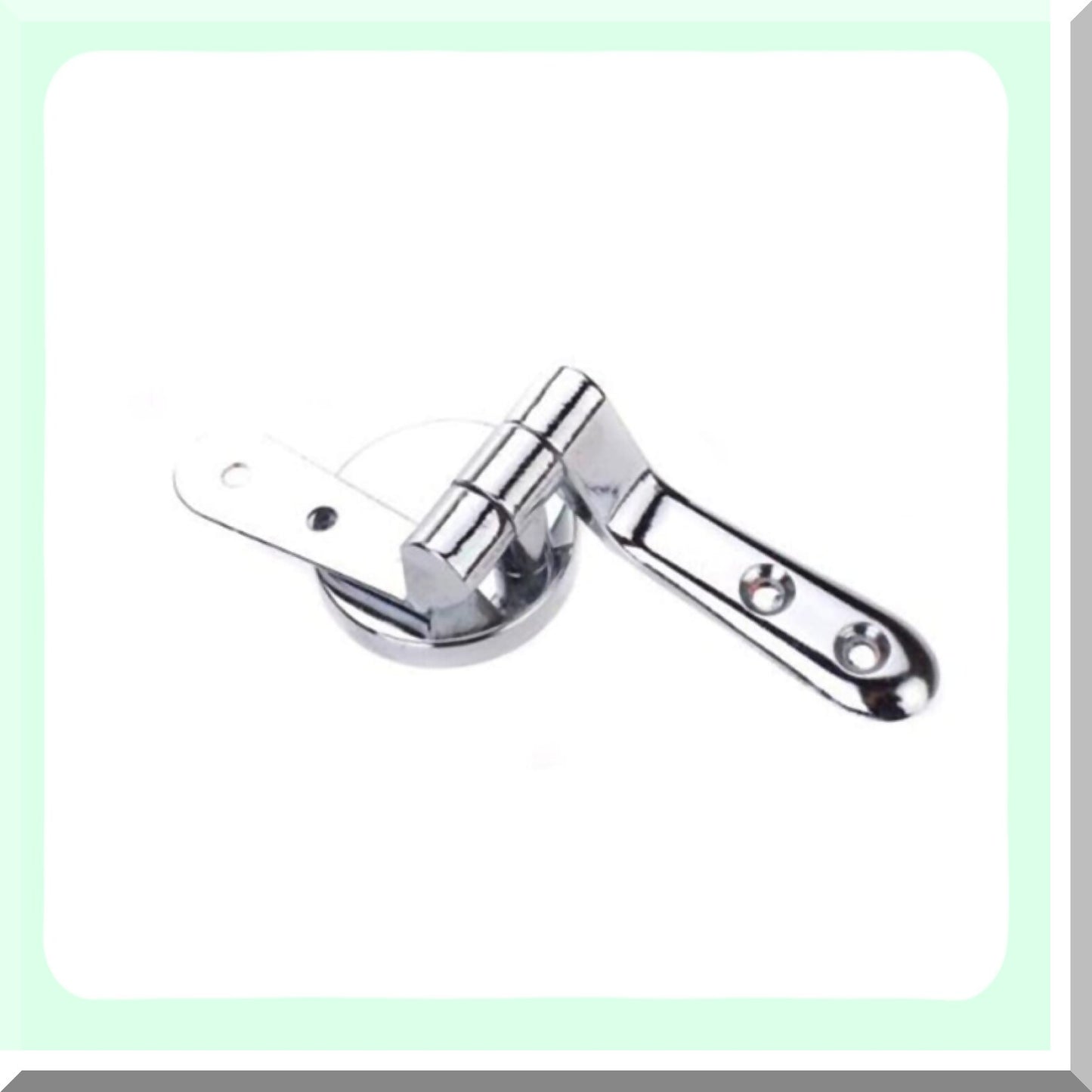 Tet Hinge Replacement Set Plastic Silver 1 Pair