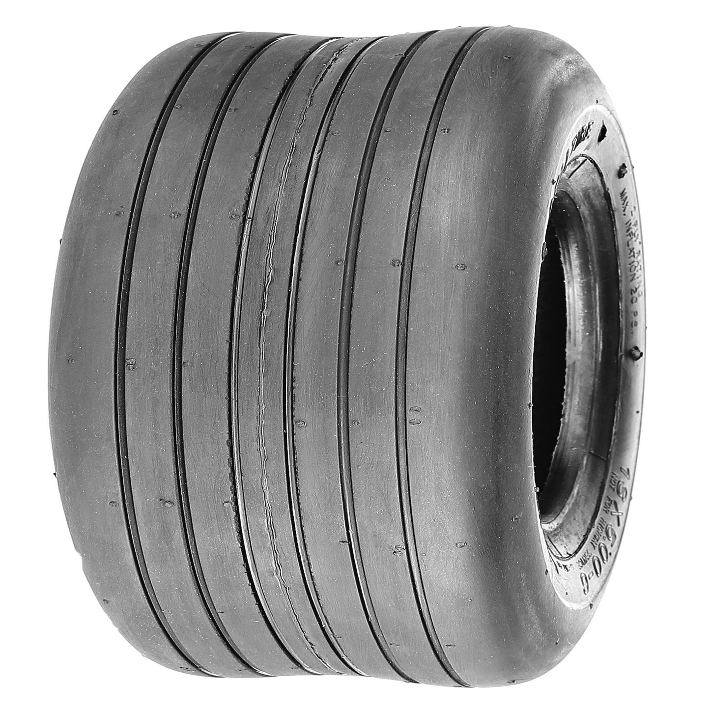S-317 Tubeless Lawn Tire 11x4.00-5 Straight Rib Tread 4 Ply Performance