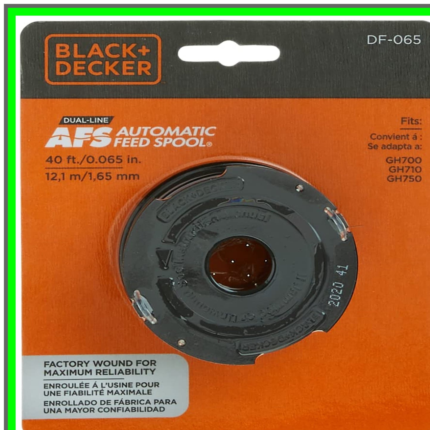 Dual Line Trimmer Spool Replacement for AFS 065-Inch Cutting Efficiency