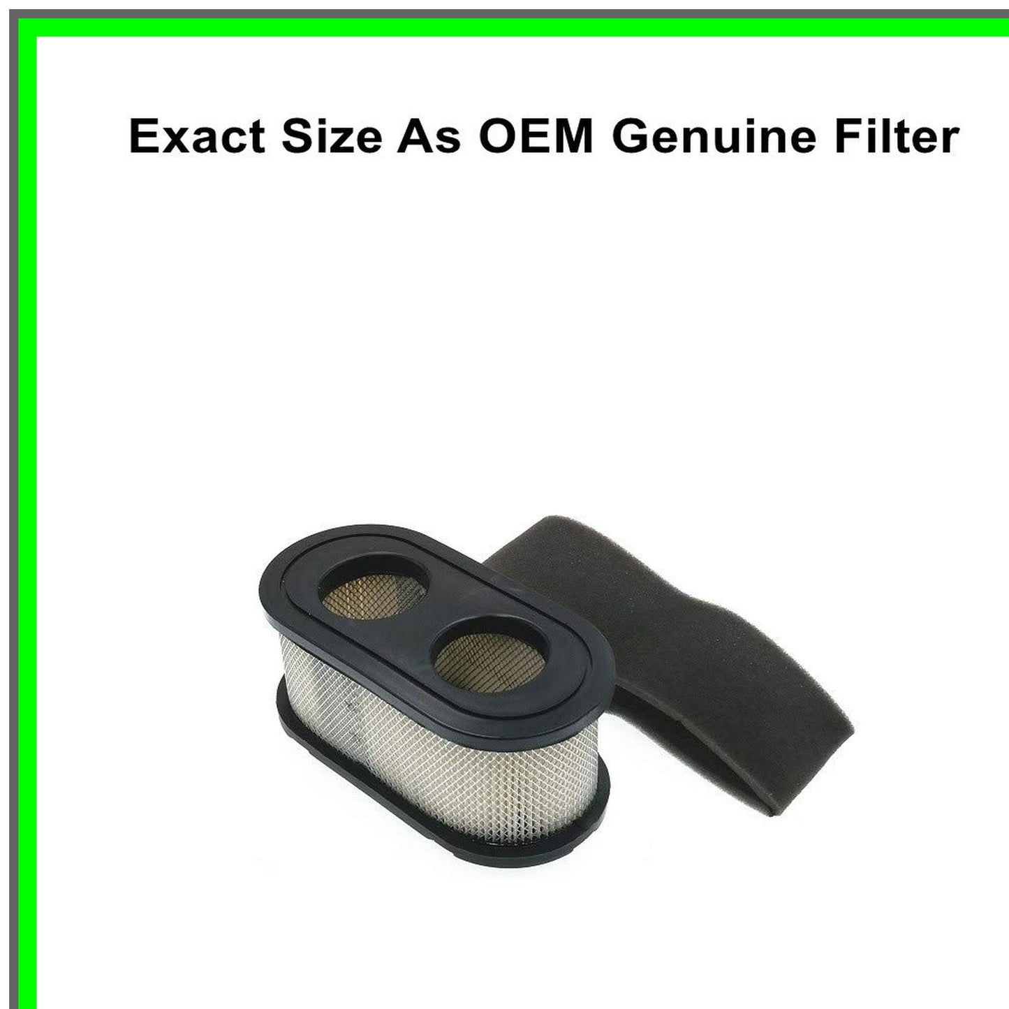 Dual Pack Air Filter Replacement for Toro Exmark TimeCutter Models