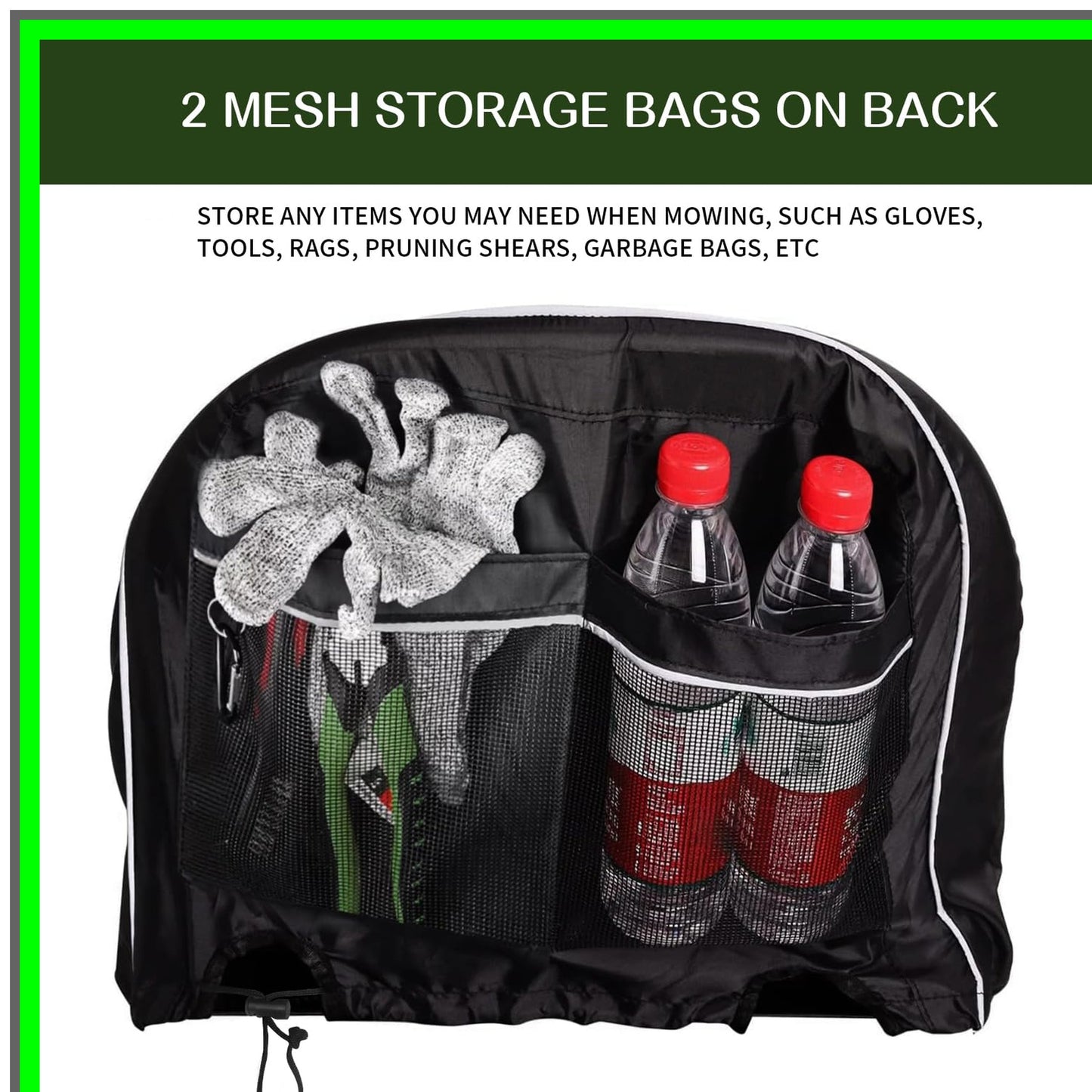 Durable Padded Lawn Mower Seat Cover for Cub Cadet and Kubota Tractors