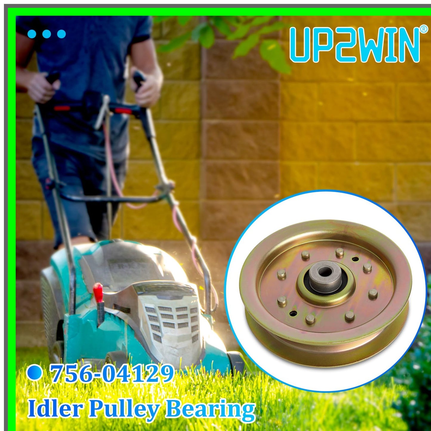 Idler Pulley Bearing for Cub Cadet Riding Mowers 42-54 Inch Decks