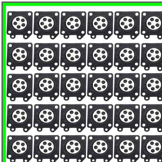 30-Pack Metering Diaphragm Assembly for WA WT WY WZ Carburetors