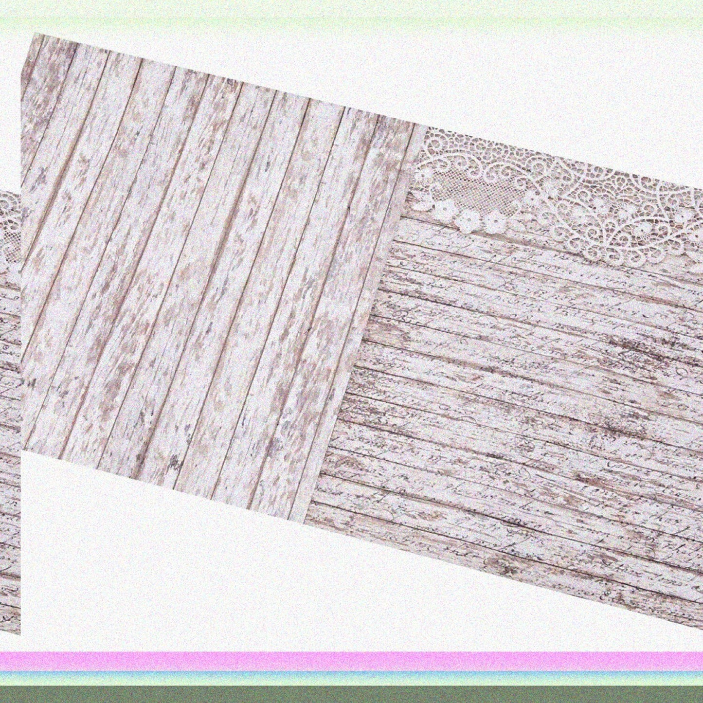 Pack of 10 Double-Sided Multicoloured Scrapbooking Sheets