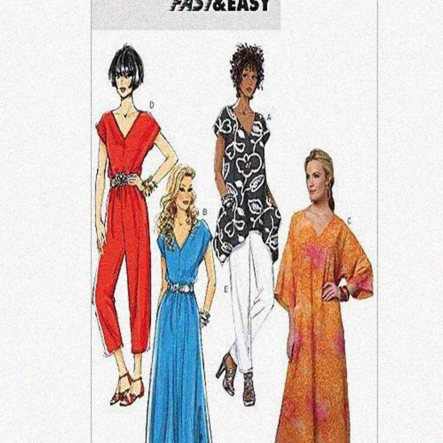 Misses' Top Dress Caftan Jumpsuit Pants Size ZZ