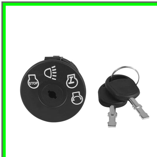 Riding Lawn Mower Ignition Switch with Two Keys for Husqvarna MTD Murray