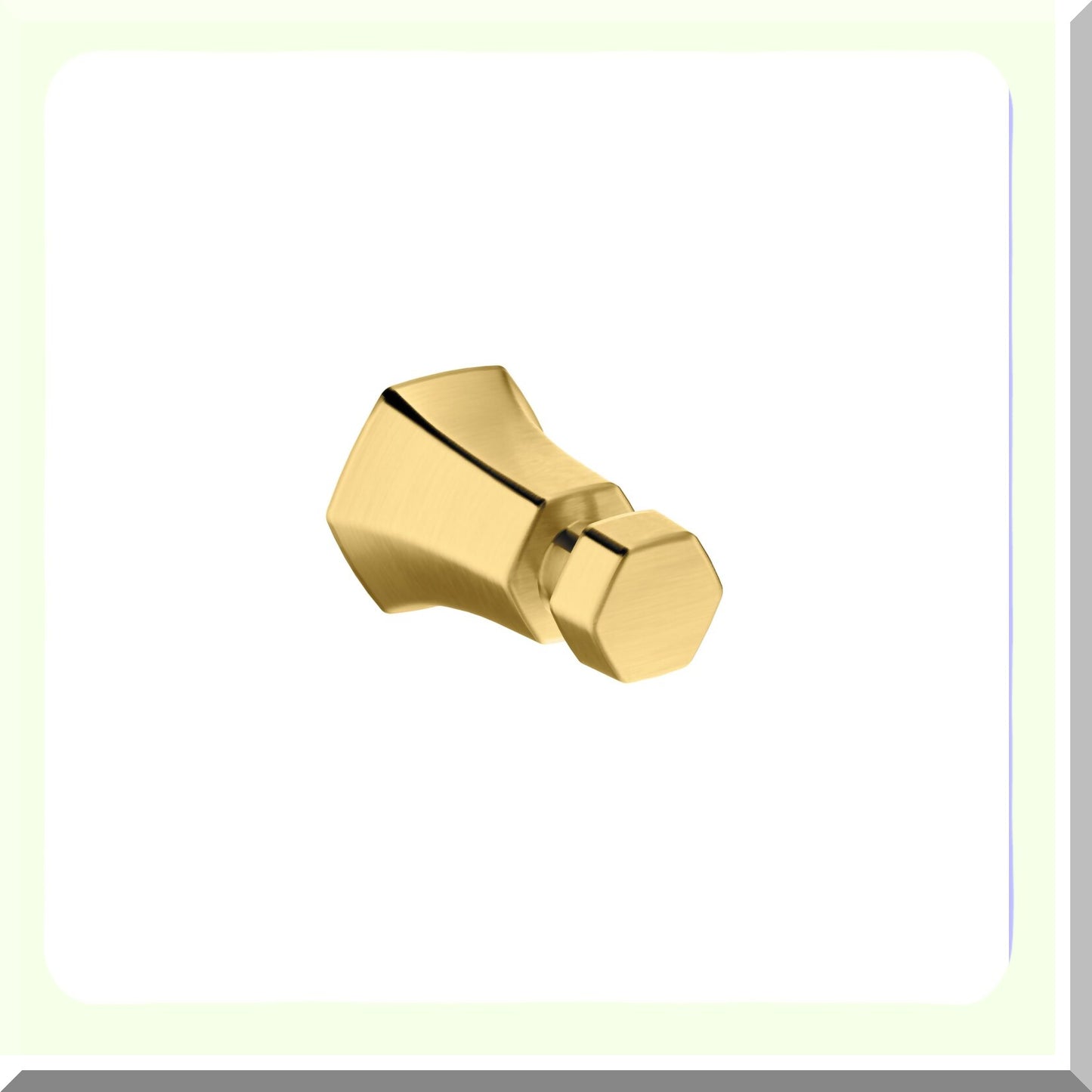 Robe Hook Bath Towel Hook 2-inch Brushed Gold