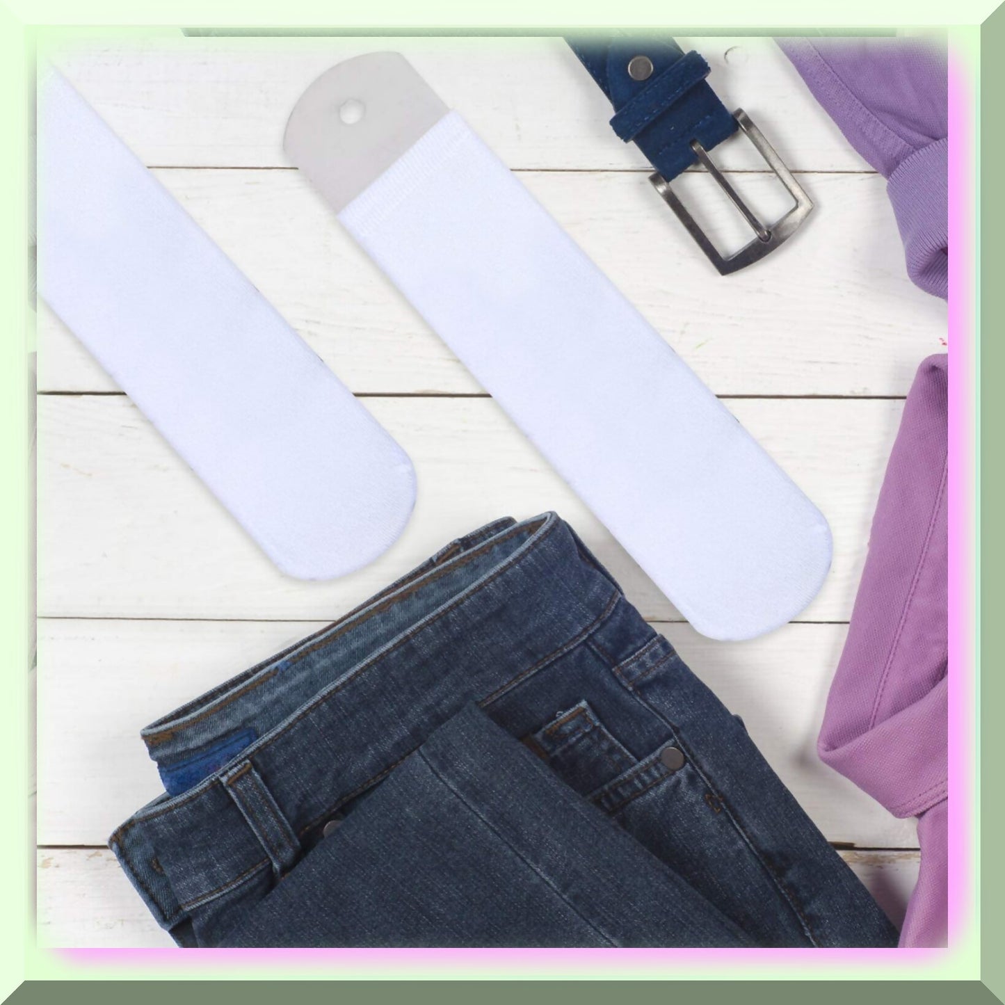 SubliSock Pro Sublimation Crew Sock Kit 2pcs